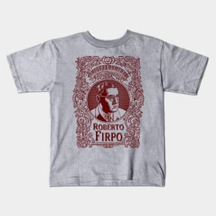 Roberto Firpo (in red) Kids T-Shirt